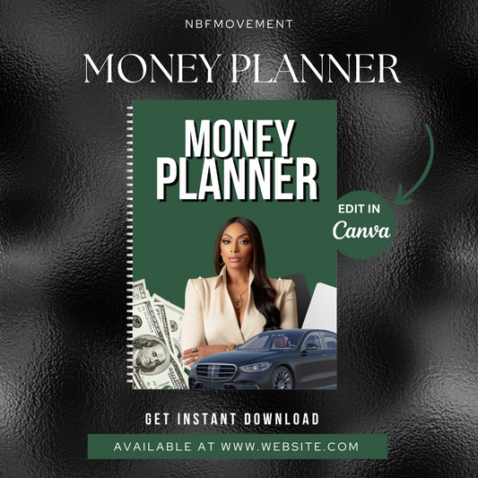 MONEY PLANNER (EDITABLE PLR PLANNER)